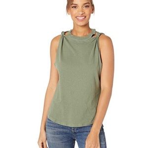 Free People - Twist Tank Top - Sage Green